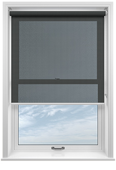 Screenview (FR), Charcoal - Roller Blind